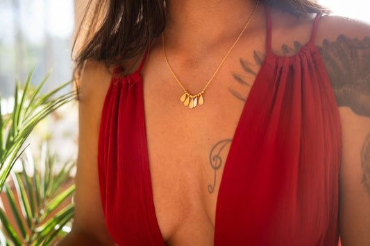 Collier Rosée Dorée