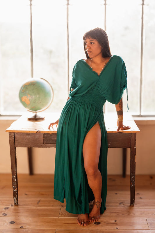 Robe Kali Bleue Sarcelle