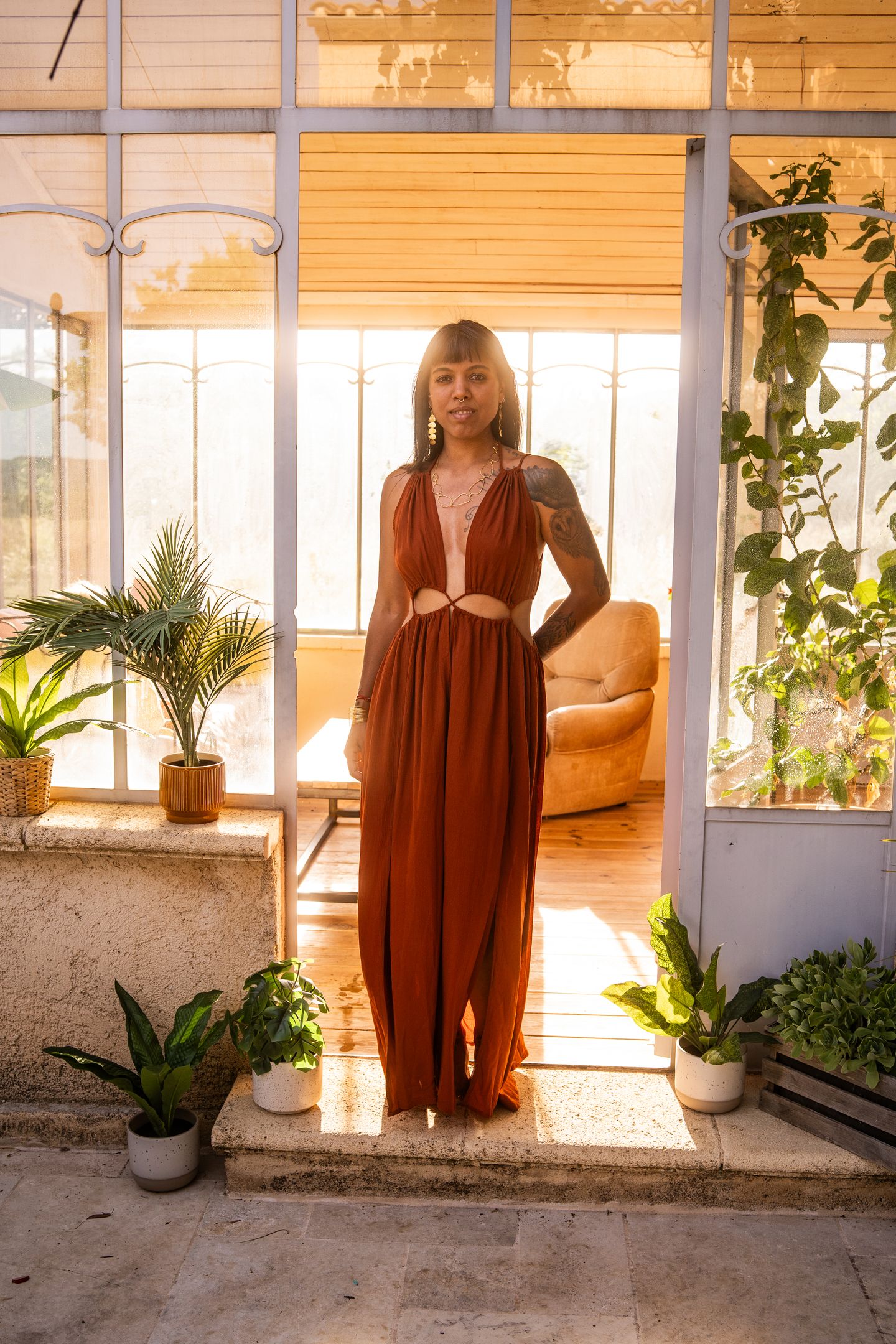 Robe Klara Safran