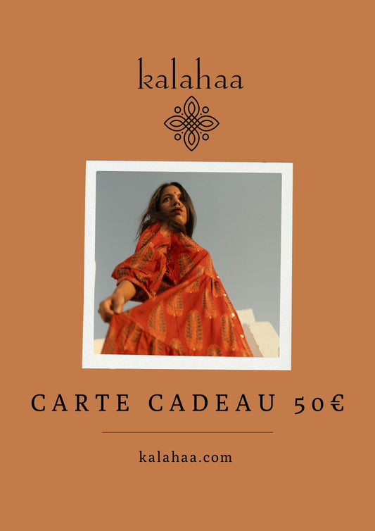 Carte cadeau Kalahaa